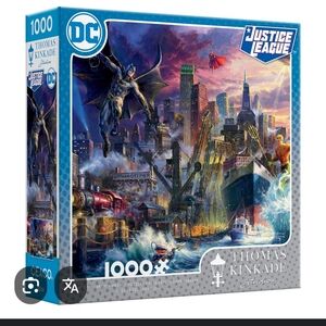 Thomas Kinkade DC Justice League 1000-Piece Puzzle